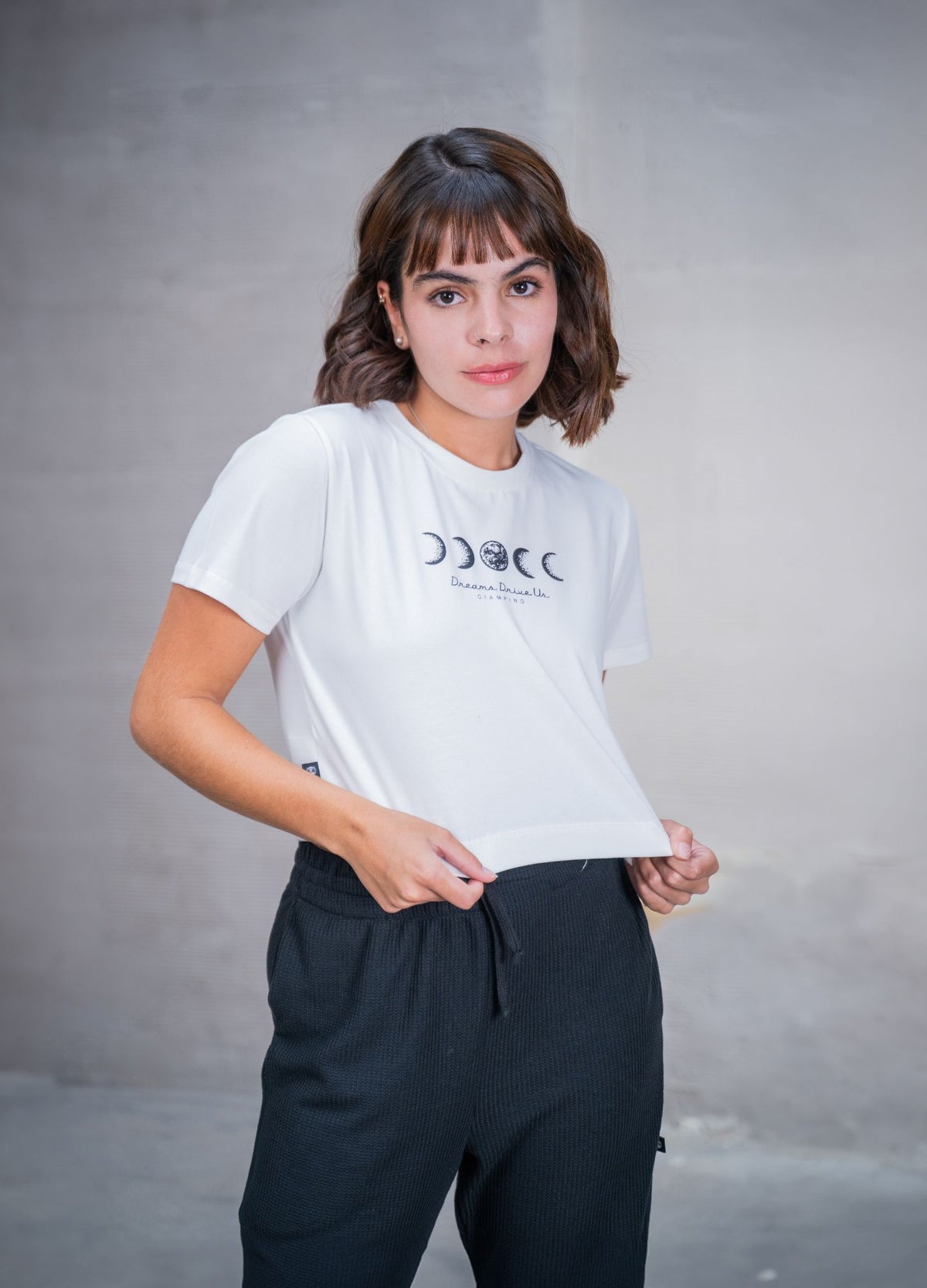 Lunas Crop Top – Marfil - CIAMPINO