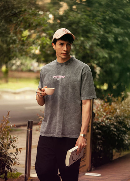 Overthinking Rosa Boxy Fit - Acid Wash