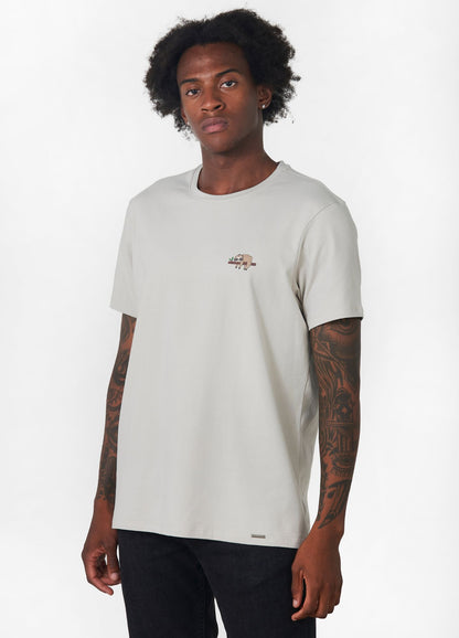 Basic Ciampino Camiseta Regular – Taupe - CIAMPINO