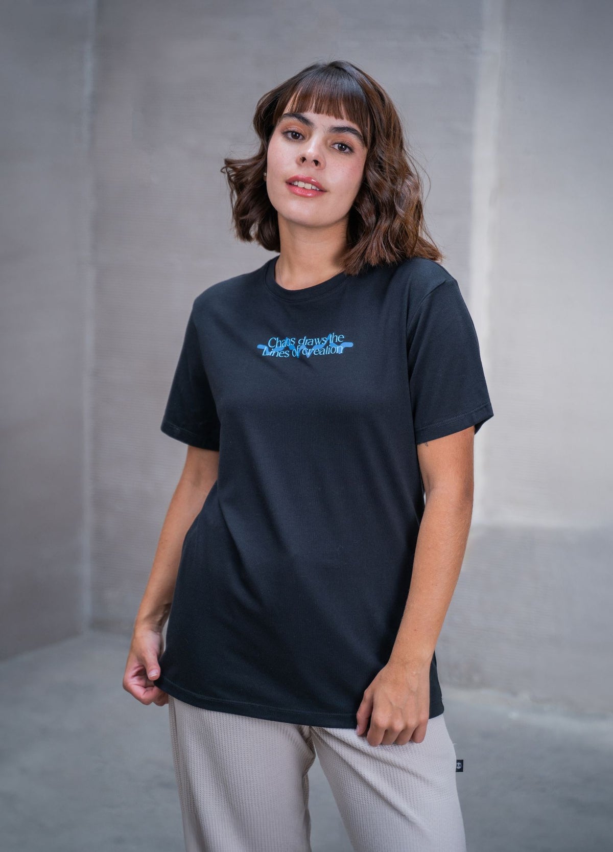 Camiseta Lines – Negro - CIAMPINO