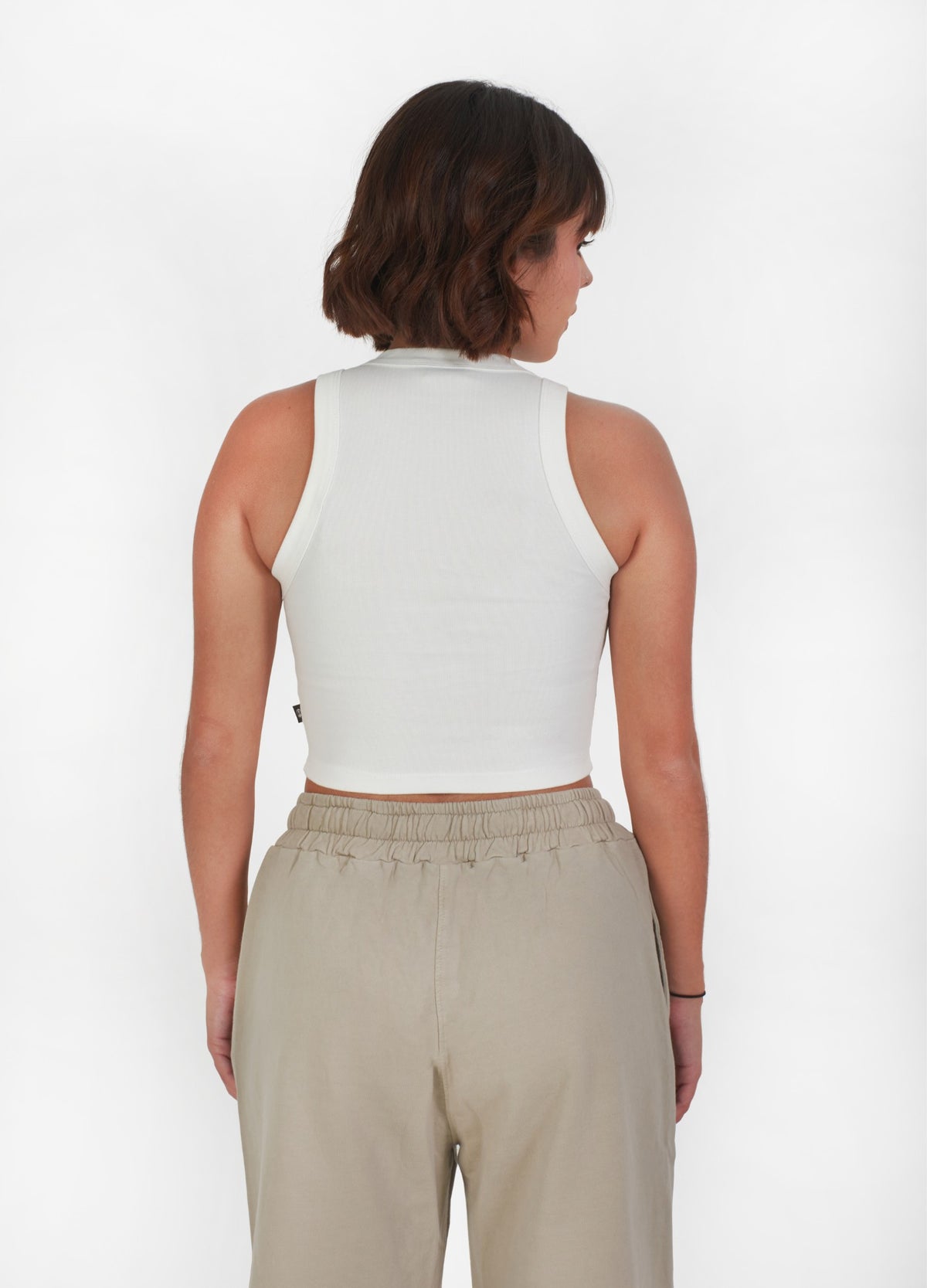 Basic Ciampino Tank Top – Marfil - CIAMPINO