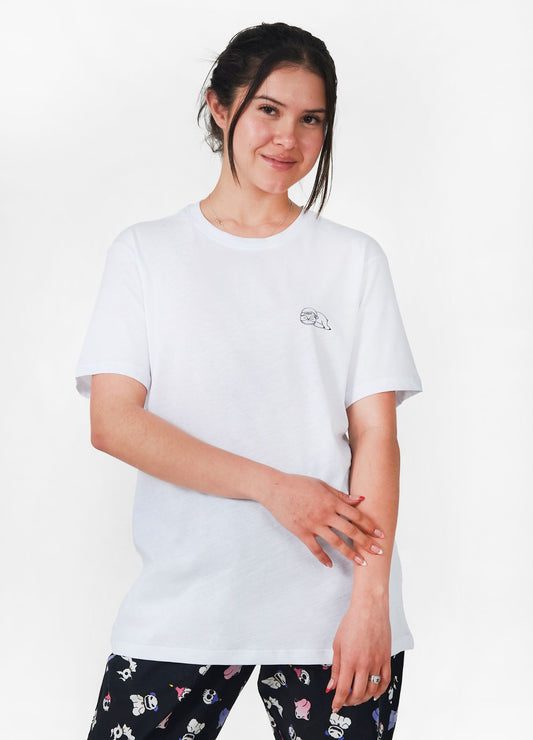 PJS Gorrito Camiseta Regular – Blanco - CIAMPINO