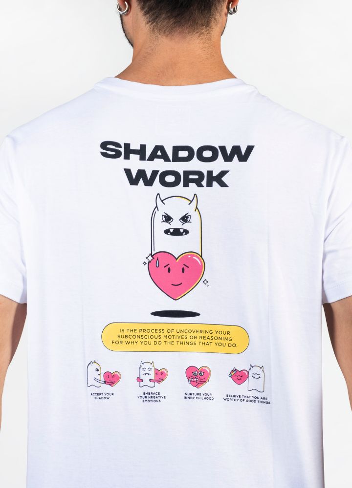 Shadow work Camiseta Regular – Blanco - CIAMPINO