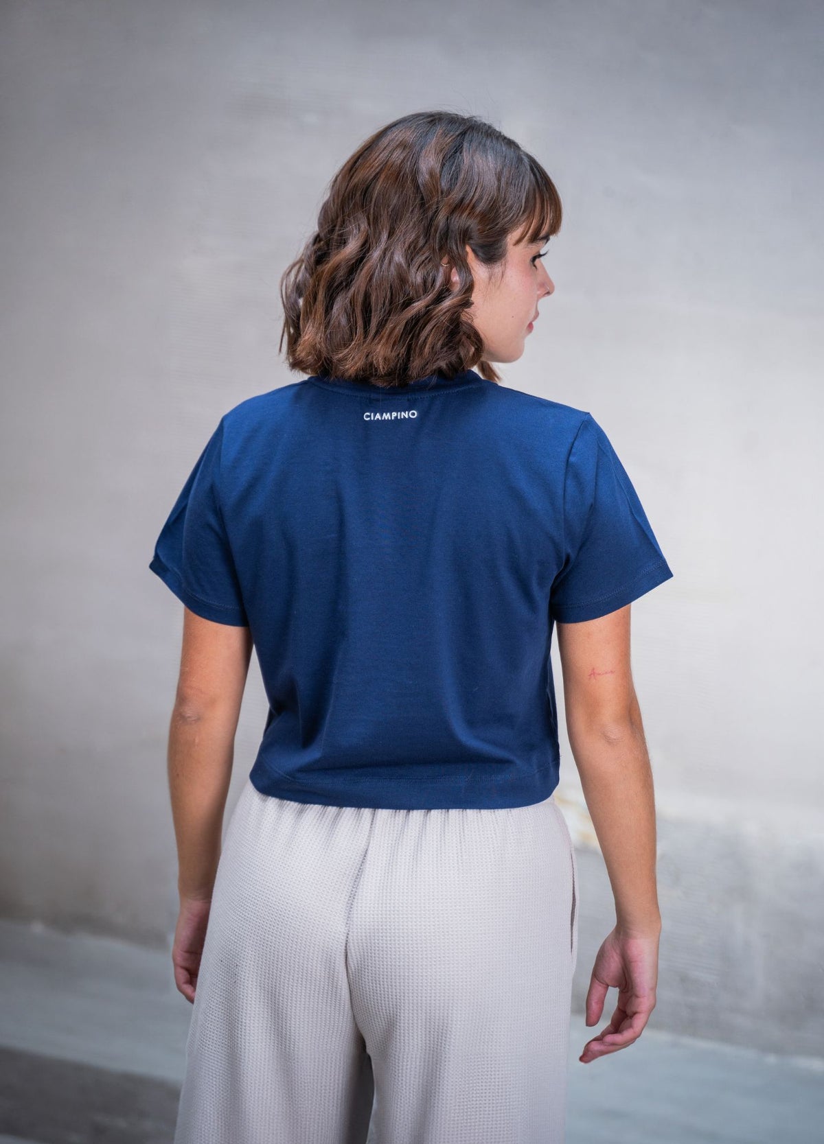 Dreams Crop Top – Azul - CIAMPINO