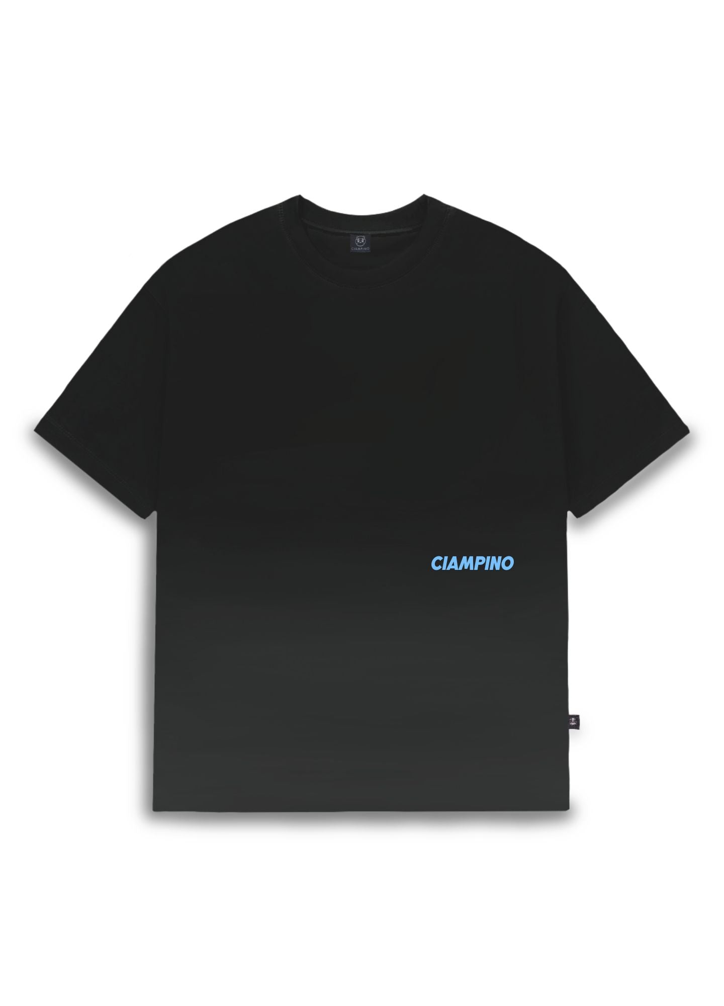 Bold Azul Boxy Fit - Negro Gradiente