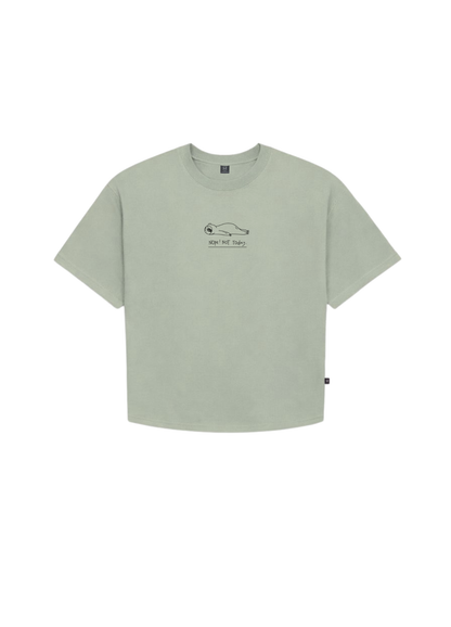 Nop Today Crop Top – Verde Oliva