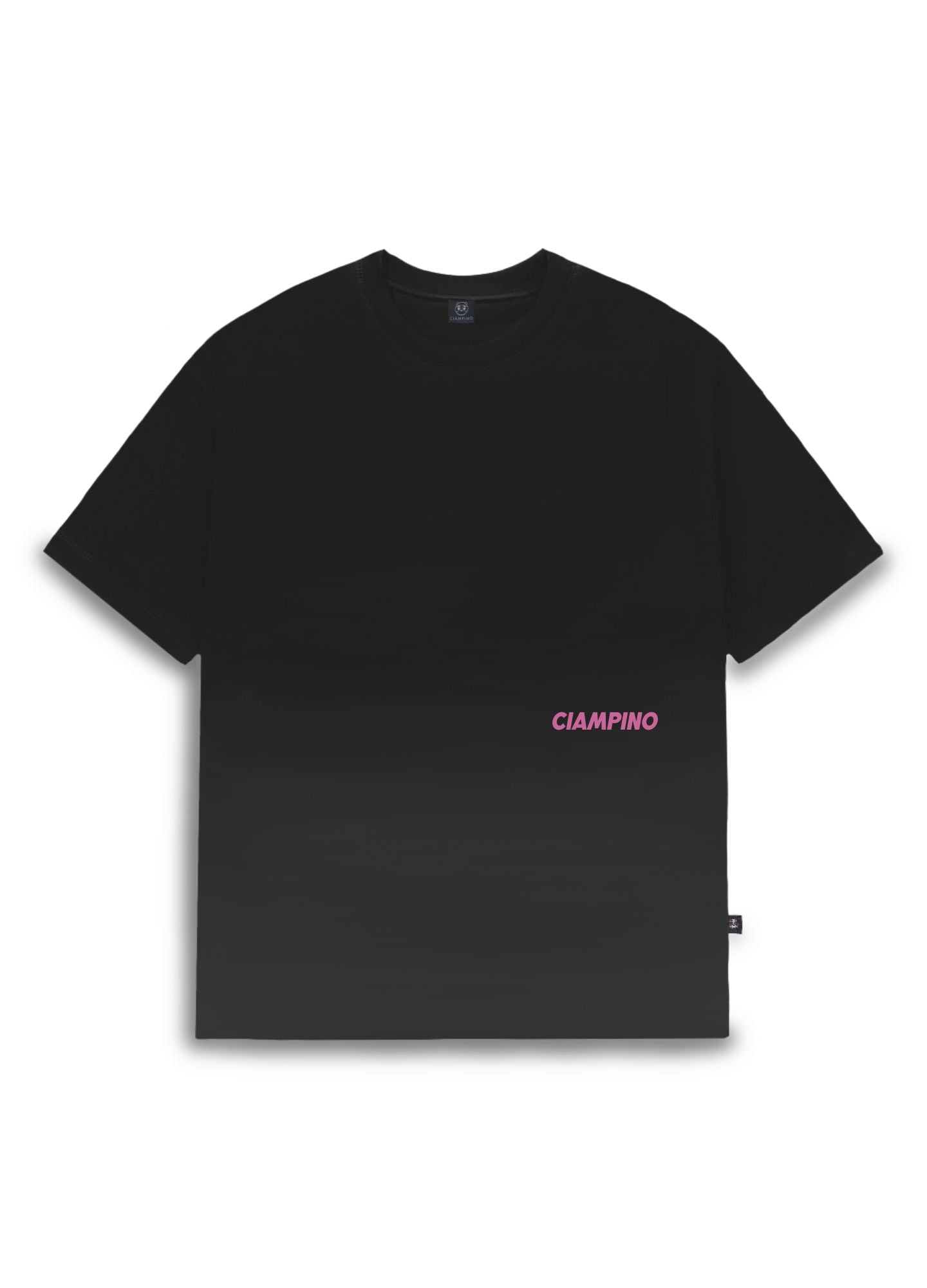 Bold Rosa Boxy Fit - Negro Gradiente