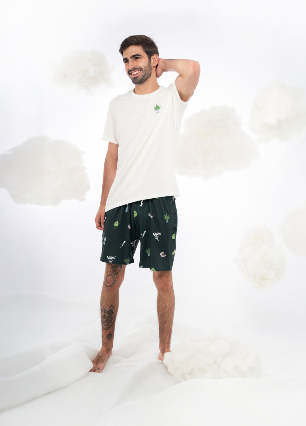 Conjunto Short Weed - Verde - CIAMPINO