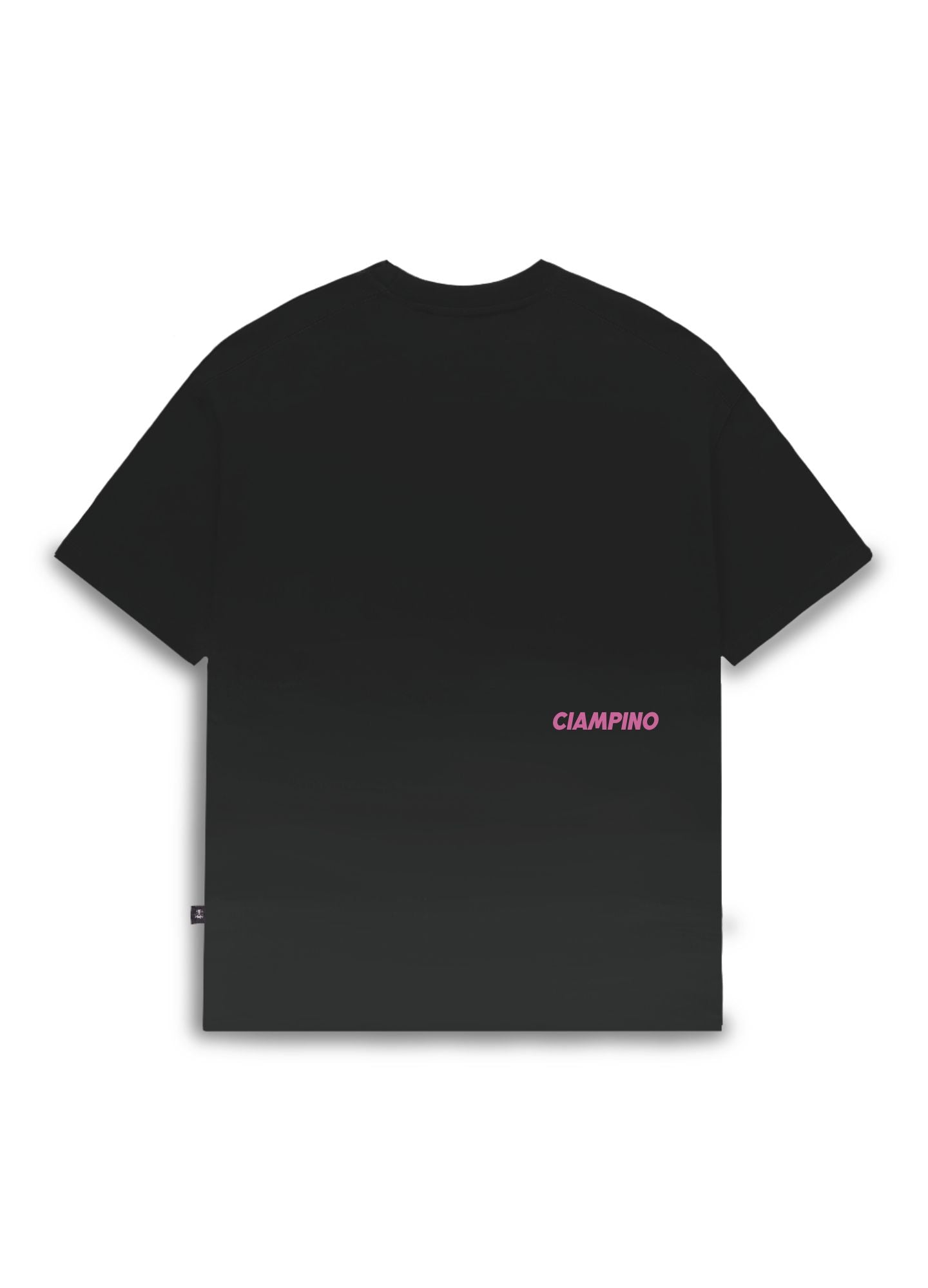 Bold Rosa Boxy Fit - Negro Gradiente