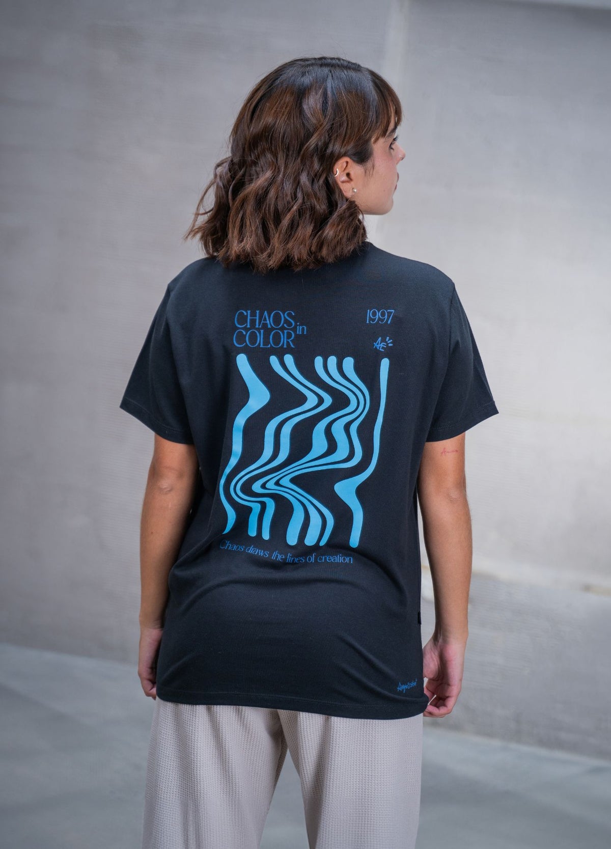 Camiseta Lines – Negro - CIAMPINO