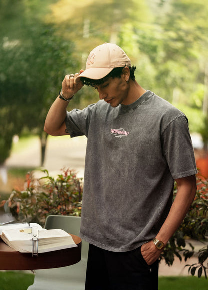 Overthinking Rosa Boxy Fit - Acid Wash