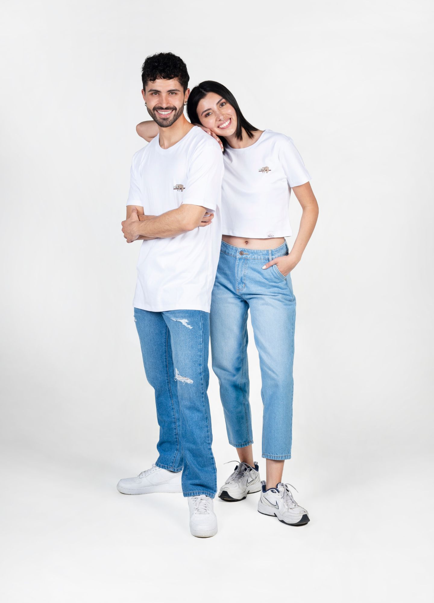 Basic Ciampino Camiseta Oversized – Blanco - CIAMPINO