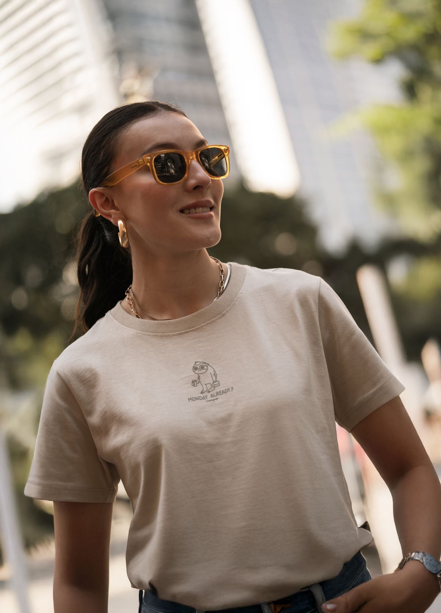 Monday Already Crop Top – Crema