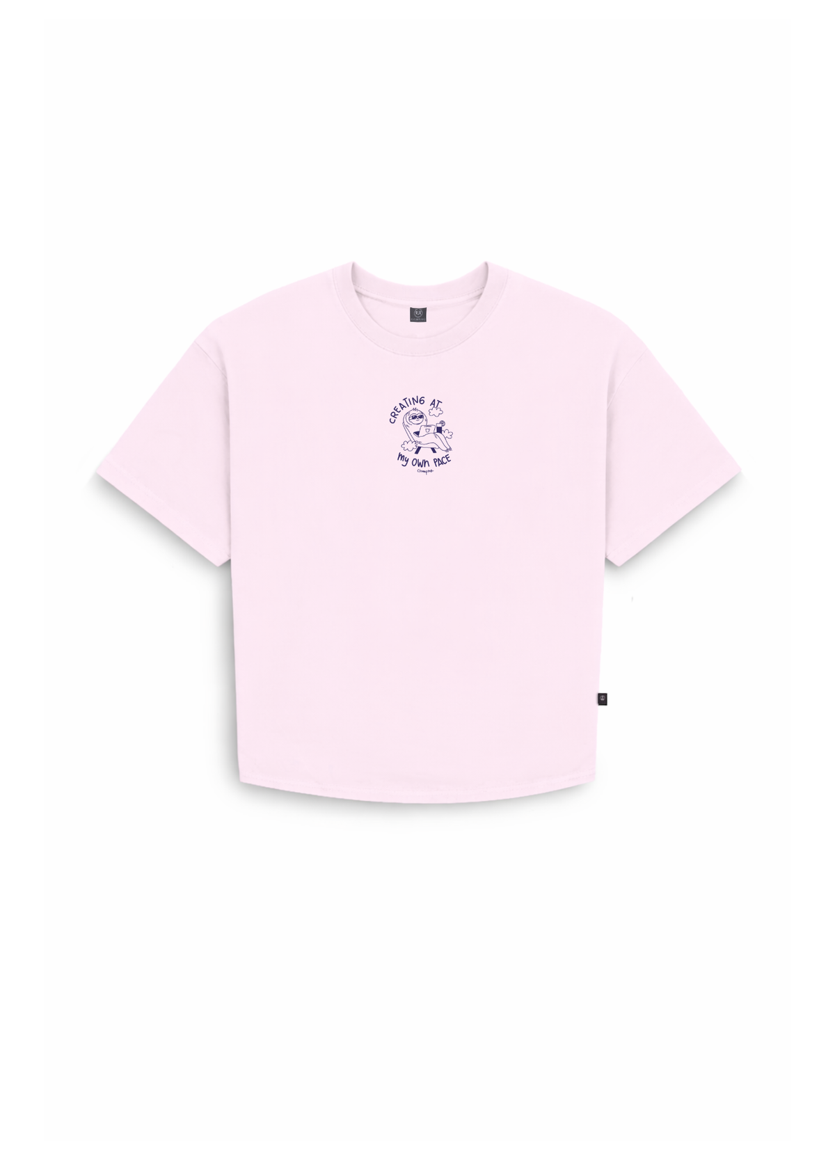 Own Pace Crop Top – Rosa - CIAMPINO