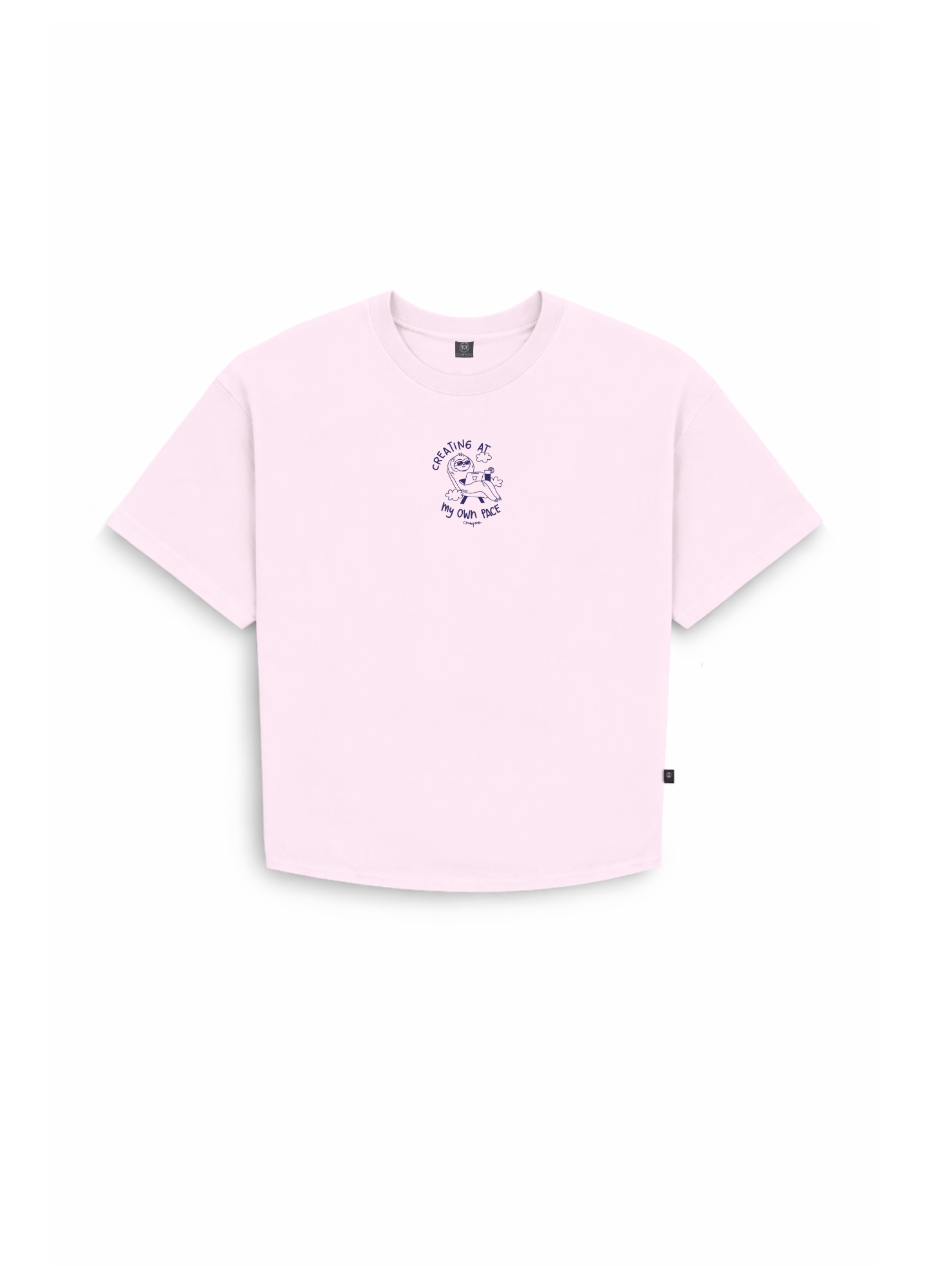 Own Pace Crop Top – Rosa