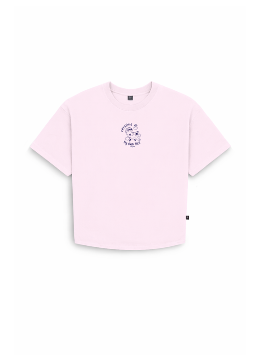 Own Pace Crop Top – Rosa