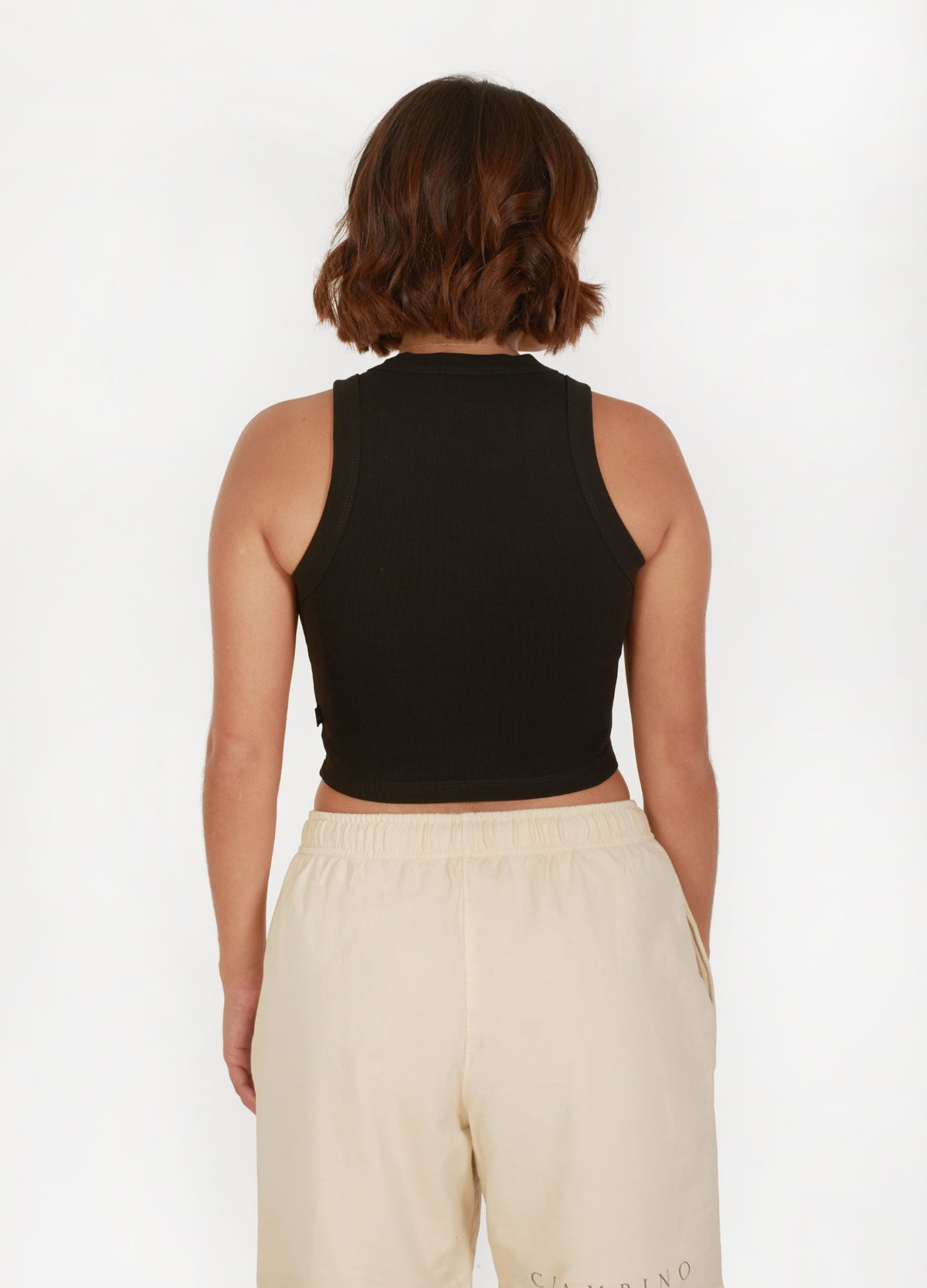 Basic Ciampino Tank Top – Negro - CIAMPINO