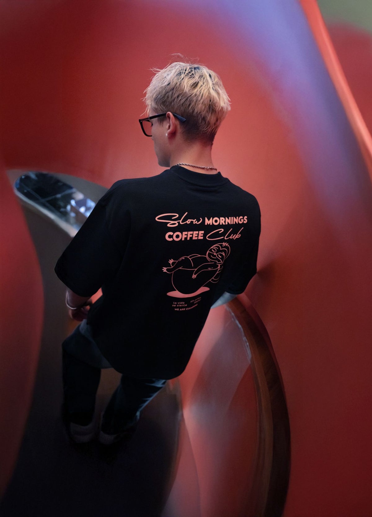 Coffee Club Oversized - Negro - CIAMPINO