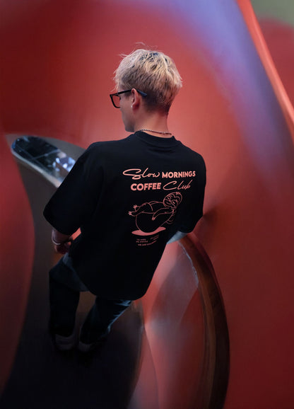 Coffee Club Oversized - Negro