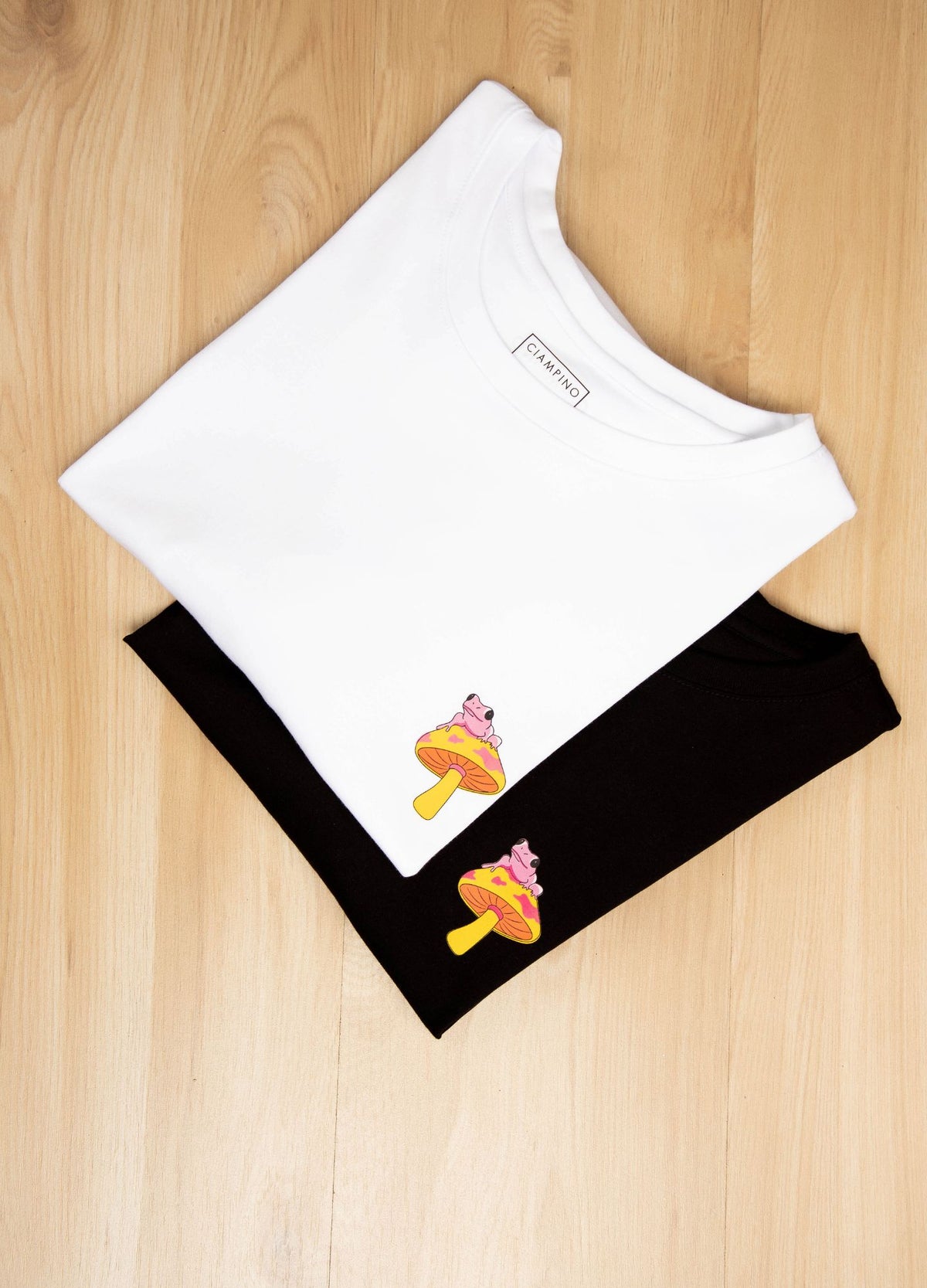 Fungi Crop Top – Blanco - CIAMPINO