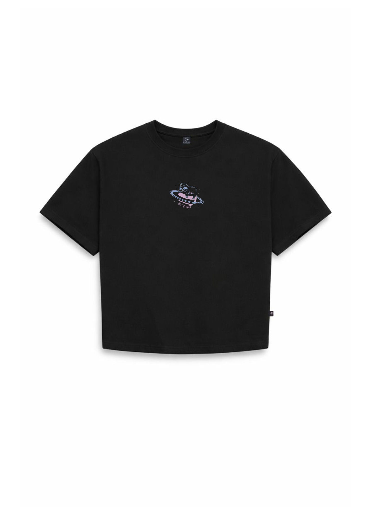 Orbit Crop Top – Negro