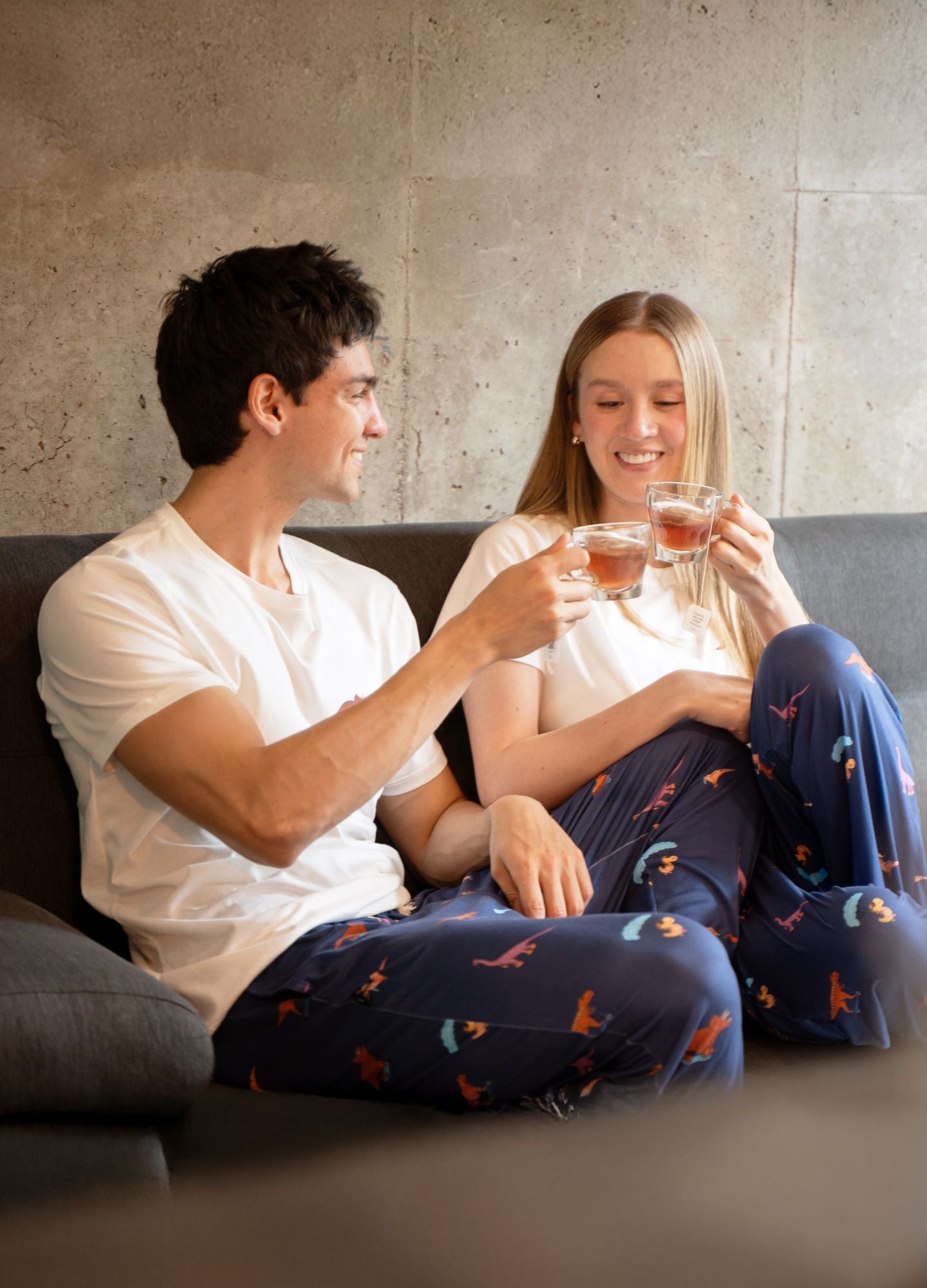 Conjunto Pantalón Dinos - Azul