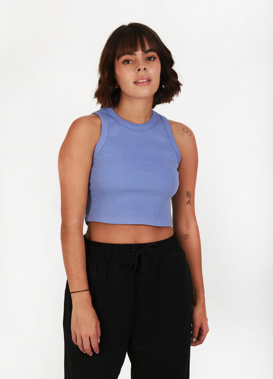 Basic Ciampino Tank Top – Mora Azul