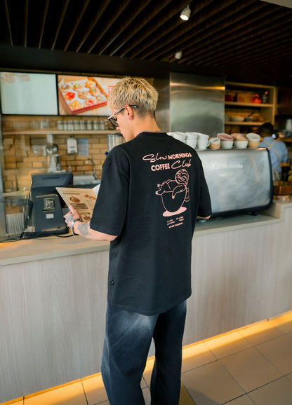 Coffee Club Oversized - Negro