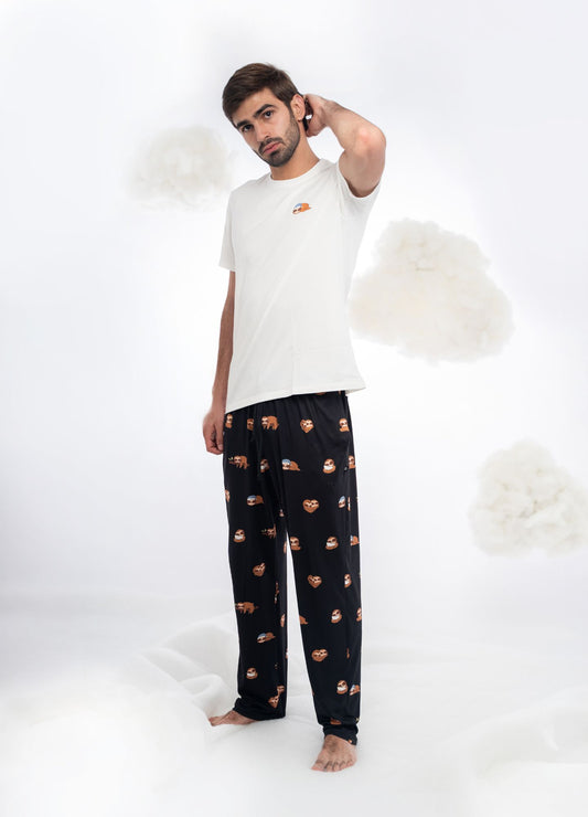 Conjunto Pantalón Perezosos - Negro