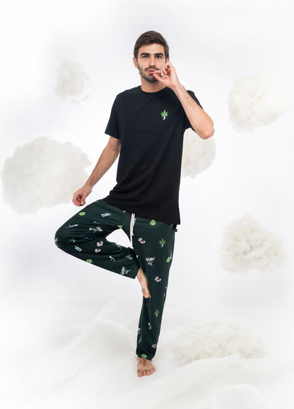Conjunto Pantalón Weed - Verde