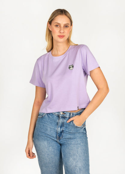 Basic Perezoso Crop Top – Lila - CIAMPINO