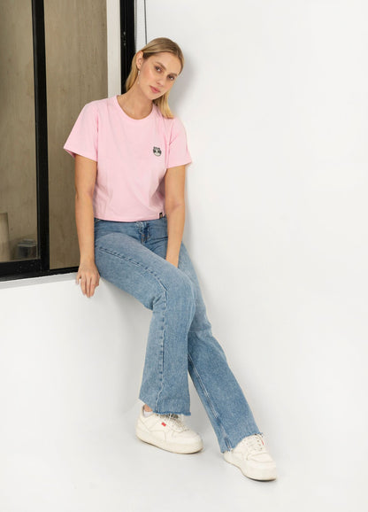 Basic Perezoso Crop Top – Rosa - CIAMPINO